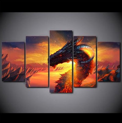 Canvas painting