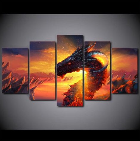 Canvas painting