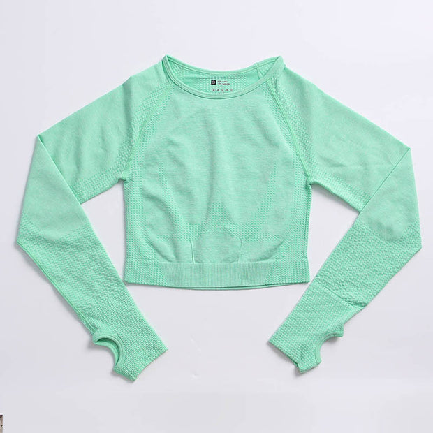 Seamless Knitted Yoga Clothes Women