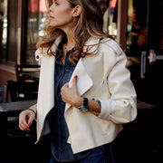 Autumn And Winter Women's Leather Jackets