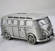 Piggy Bank Vintage Retro Car Wheels Can Be Turned Children's Birthday Gifts