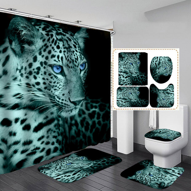 Waterproof Polyester Shower Curtain