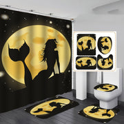 Waterproof Polyester Shower Curtain
