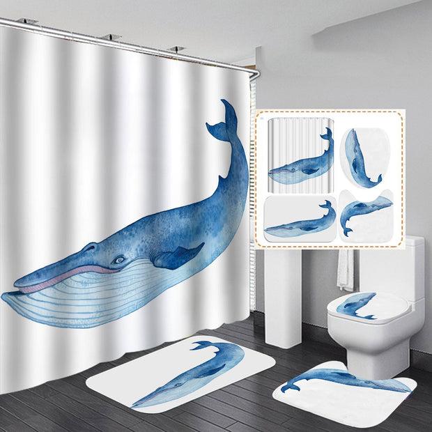 Waterproof Polyester Shower Curtain