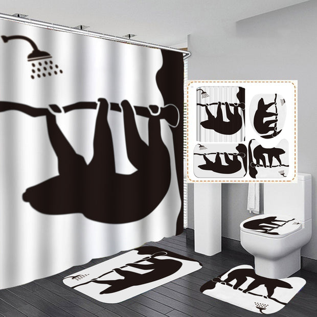 Waterproof Polyester Shower Curtain
