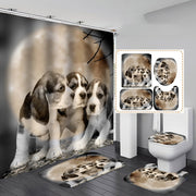 Waterproof Polyester Shower Curtain