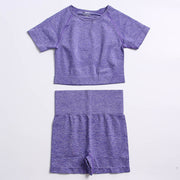 Seamless Knitted Yoga Clothes Women