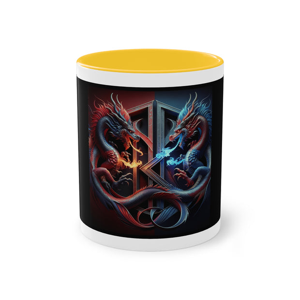 Two-Tone Coffee Mug, 11oz