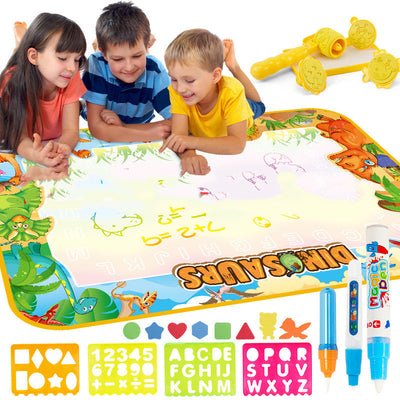 Large Magical Water Canvas 100x70 Graffiti Canvas Children's Luminous Water Canvas