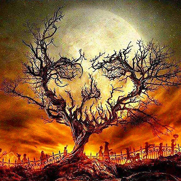 Diamond Painting Halloween; Diamond Embroidery Cartoon