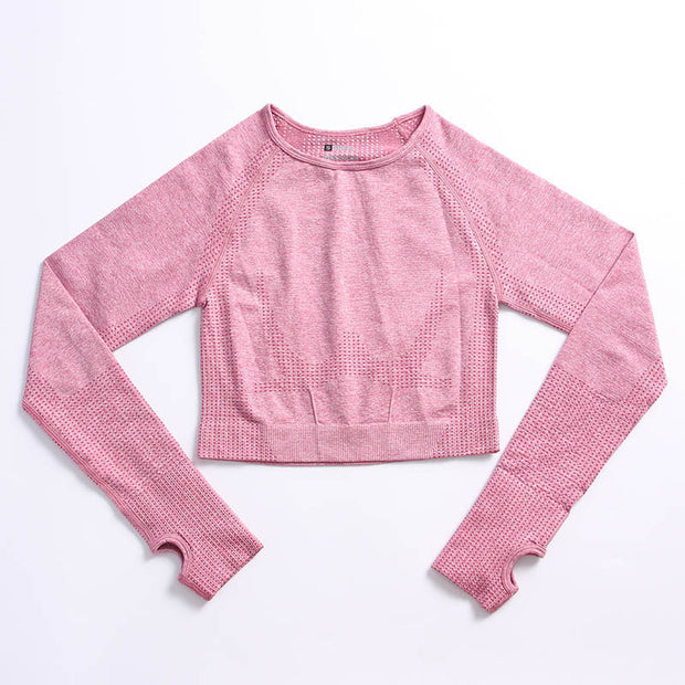 Seamless Knitted Yoga Clothes Women