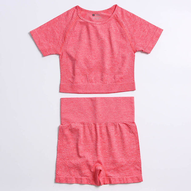 Seamless Knitted Yoga Clothes Women