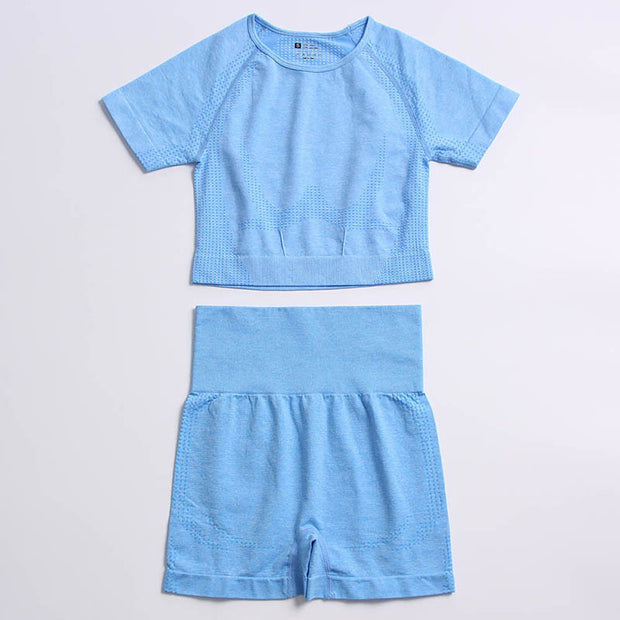 Seamless Knitted Yoga Clothes Women