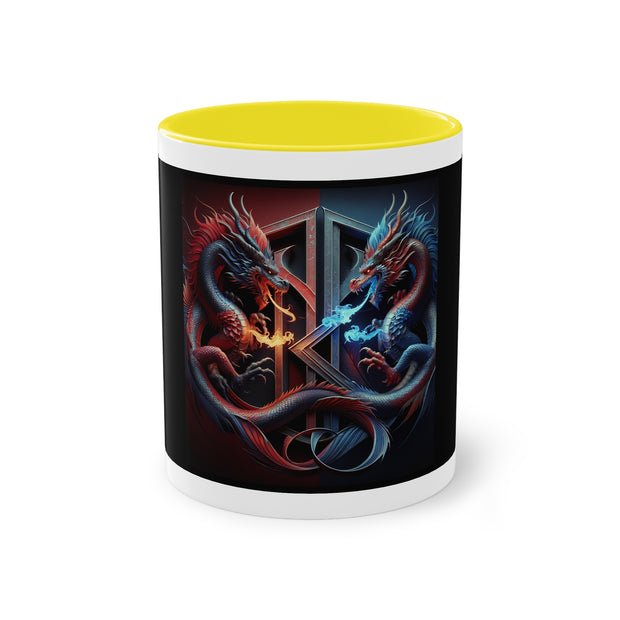 Two-Tone Coffee Mug, 11oz