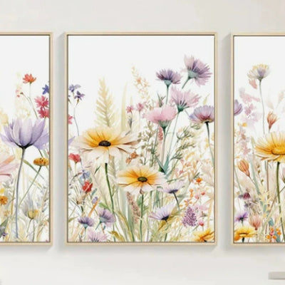 Frameless paintings