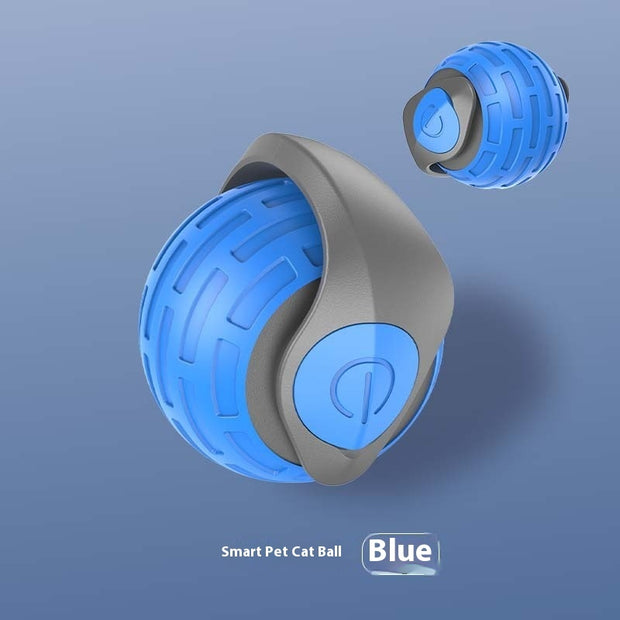 Cat Toys Ball Auto Electric Rolling Ball Toys For Cat Kitty Pets USB Rechargeable