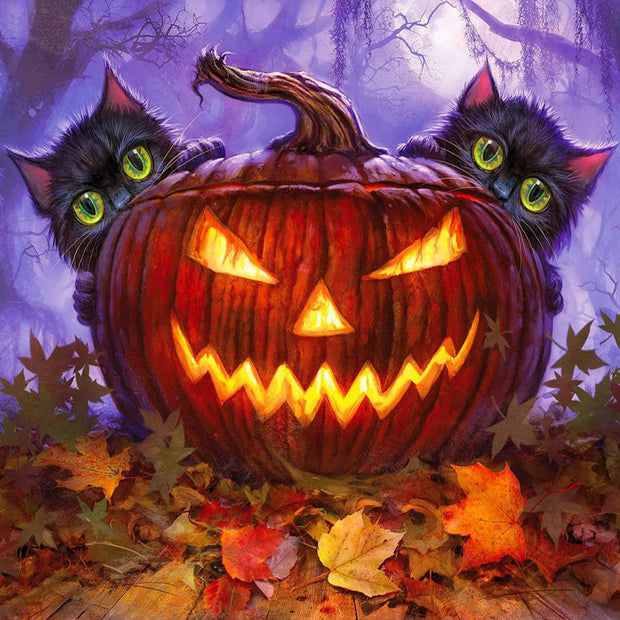 Diamond Painting Halloween; Diamond Embroidery Cartoon