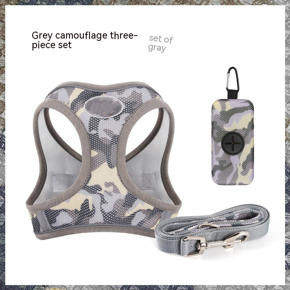 Dog Hand Holding Rope Vest-style