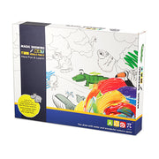 Large Magical Water Canvas 100x70 Graffiti Canvas Children's Luminous Water Canvas