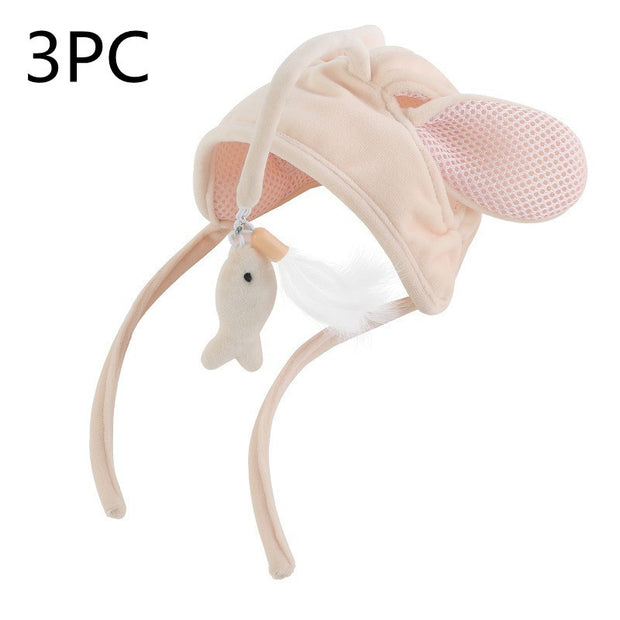 Head Wearing Feather Funny Cat Stick Funny Cat Toy