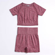 Seamless Knitted Yoga Clothes Women